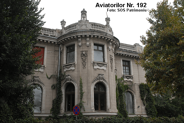 Aviatorilor Nr 192. Foto: www.sospatrimoniu.ro
