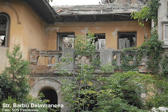 Monument Strada Barbu Delavrancea. Foto: www.sospatrimoniu.ro