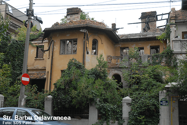 Monument Strada Barbu Delavrancea. Foto: www.sospatrimoniu.ro