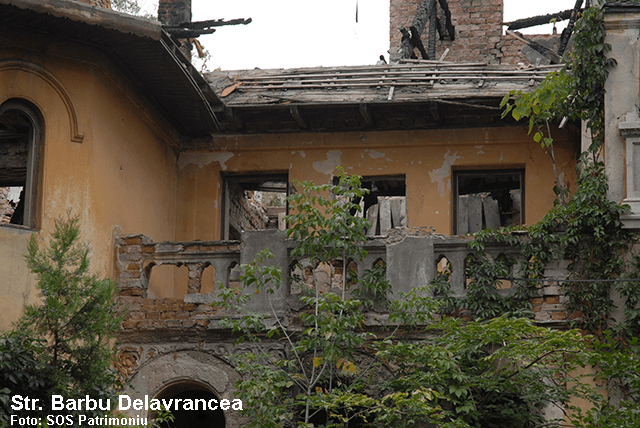 Monument Strada Barbu Delavrancea. Foto: www.sospatrimoniu.ro