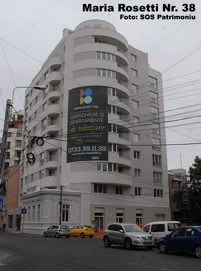 Maria Rosetti Nr. 38. Foto: sospatrimoniu.ro