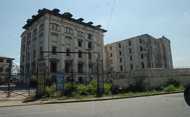 Ruinele fostei Fabrici de Bere Rahova. 