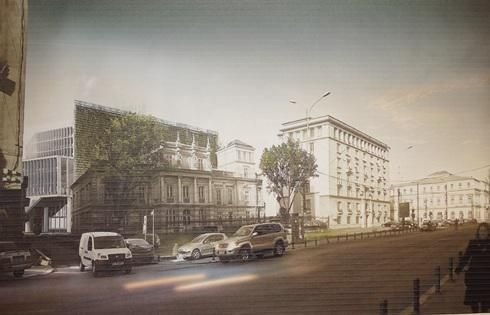 Simulare cum va arata proiectul de la Palatul Stirbey 7.